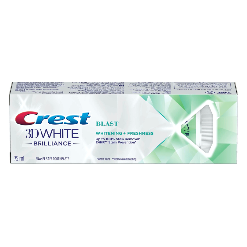 معجون أسنان كريست 3D وايت بريليانس بلاست  75 مل